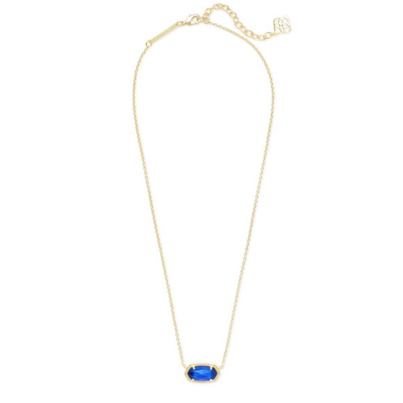 NWOT Kendra Scott Elisa in Blue - Picture 4 of 5